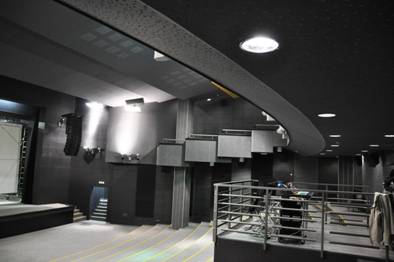 Izgled enterijera u Univerzalnoj sali DOB